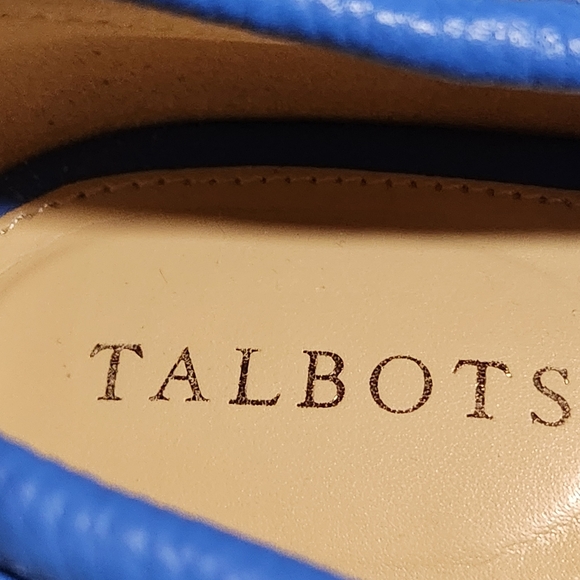 Talbots Jessie Biscayne Blue Driving Moccasin Loafer Size 8 - Picture 9 of 10